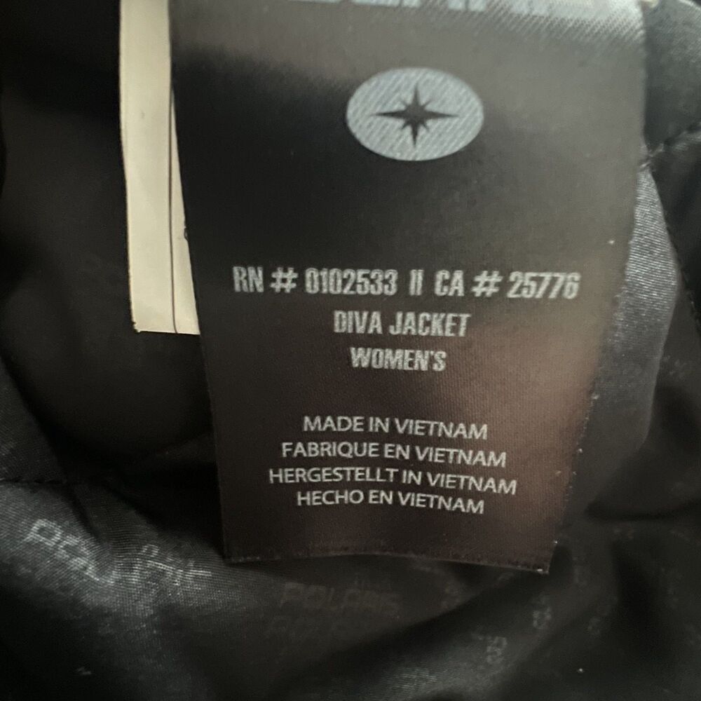 Polaris Womens Diva Jacket M Snowmobile Reflective Water Repellent 3M insulation - Picture 14 of 16